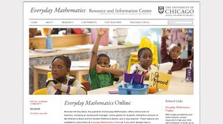 Everyday Mathematics Online - Everyday Mathematics