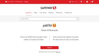 Safeway - Enjoy Exclusive Savings in Store and Online with your Club ...