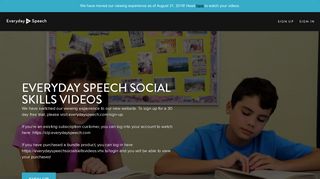 Everyday Speech Social Skills Videos