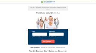 EveryJobForMe: Search Jobs - Job Listings