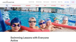Discover Swimming Lessons - Everyone Active