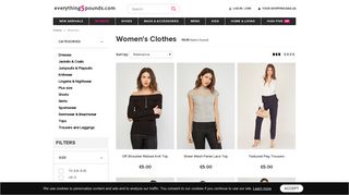 Cheap Women's Clothes for £5 | Everything5Pounds