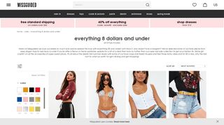 Everything 10 Euros and Under - Missguided