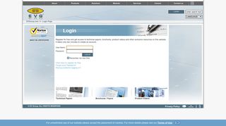 EVG|Login Page - EV Group