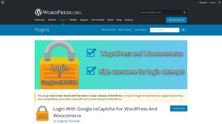 Login With Google reCaptcha For WordPress And Woocomerce ...