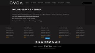 EVGA - Service Center