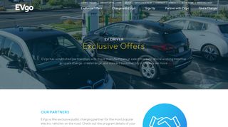 Electric Vehicle Charging Deals - Offers for EVgo Fast Charging