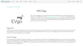 NRG EVgo EV Charging Network - ChargeHub
