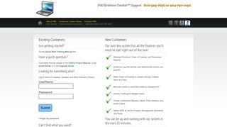 Login To Get Support - PMI Evidence Tracker™