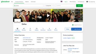 Working at Eviivo | Glassdoor.co.uk