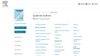Guide for authors - Maturitas - ISSN 0378-5122 - Elsevier