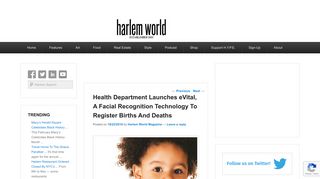 Health Department Launches eVital, A Facial Recognition Technology ...