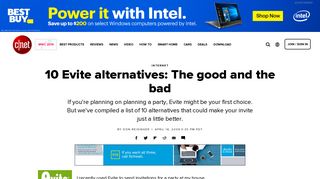 10 Evite alternatives: The good and the bad - CNET