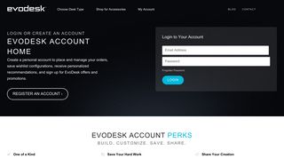 Account Login - Evodesk