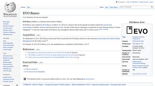 EVO Banco - Wikipedia