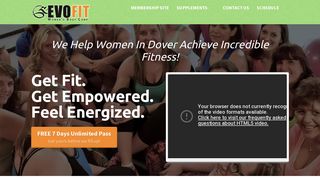 EvoFit Women's Boot Camp In Dover