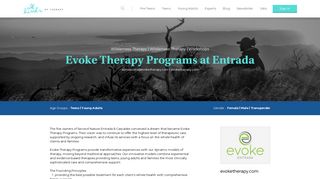 Evoke Therapy Programs at Entrada | All Kinds of Therapy