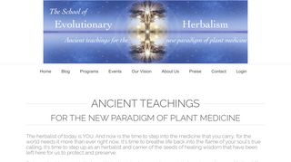 School of Evolutionary Herbalism