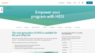 HESI | Elsevier Evolve