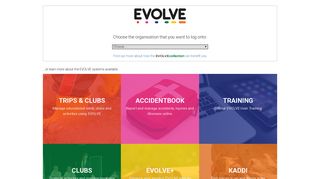 EVOLVE - Choose Service