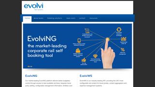 Evolvi Rail Systems – online rail solutions for the UK