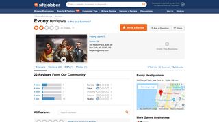 Evony Reviews - 22 Reviews of Evony.com | Sitejabber