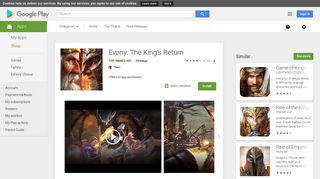 Evony: The King's Return – Apps on Google Play