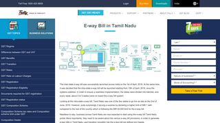 E-way Bill in Tamil Nadu: Registration, Generations & Limits | Tally ...