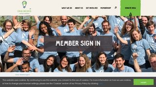 Member Sign In | Engineers Without Borders UK