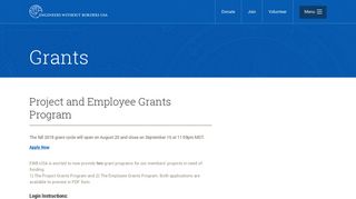 Grants - Engineers Without Borders USA