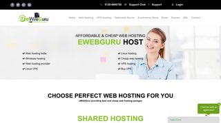 eWebGuru: Web Hosting | Cheap Web hosting India | Web space