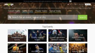 Tickets - Concert, Sport & Theatre Tickets | viagogo the Ticket ...