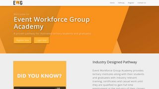Event Workforce Group Academy Australia - A Proven Career Pathway ...
