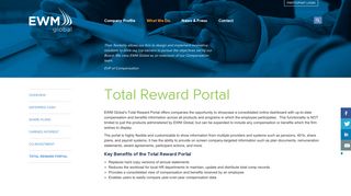 EWM Total Reward Portal - EWM