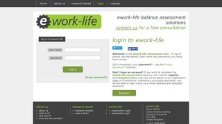 login to ework-life - ework-life solutions - Coventry University