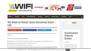 Wifi details for Newark Liberty International Airport - EWR - Your ...