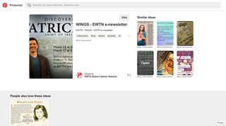 EWTN - WINGS - EWTN e-newsletter | Catholic Saints | Pinterest ...