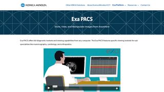 Exa PACS - Exa Platform | Konica Minolta Healthcare IT
