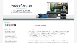exacqVision | - Tyco Security Products Blog