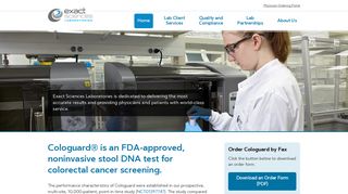 Exact Sciences Laboratories Dedicated to Service and Accuracy