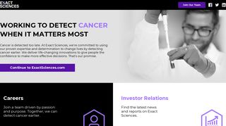 Exact Sciences: Detecting Cancer Earlier