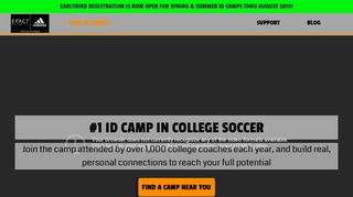 EXACT Soccer: College Soccer Camps & Soccer Showcase ID Camps ...