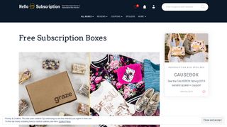 FREE Subscription Boxes - Cheap Monthly Subscriptions & More
