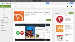 ExakTime Mobile–Time Clock App - Apps on Google Play