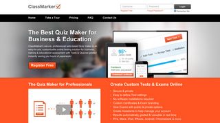 ClassMarker: Online Testing Free Quiz Maker Create the Best quizzes