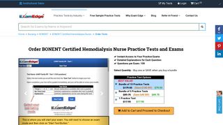 BONENT Certified Hemodialysis Nurse Practice Tests ... - Exam Edge
