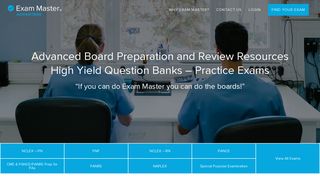 Exam Master: Helping you pass your boards for 20 years