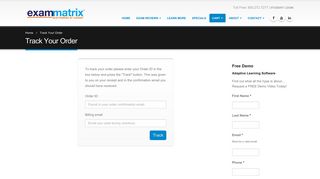 Track Your Order | ExamMatrix