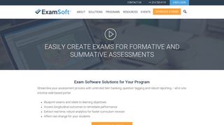 Exam Software Product: ExamSoft Portal - ExamSoft Worldwide, Inc.