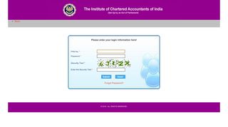 Institute of Chartered Accountants - Login Examiner - ICAI Examiner